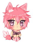 Mini Chibi - Commission - Akira-13 +SPEEDPAINT! by Kitty-Vamp