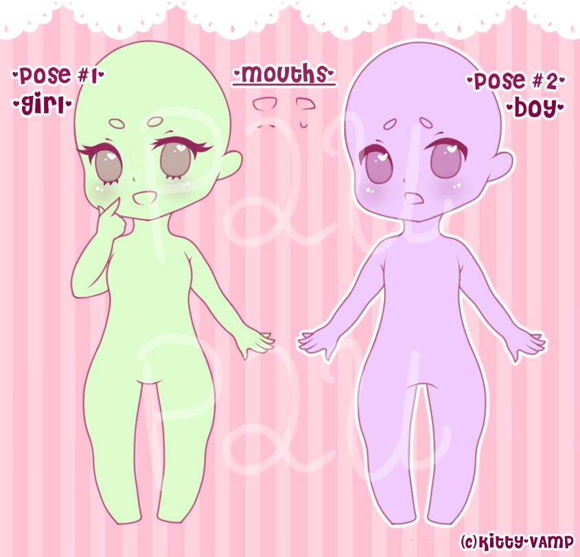 P2U Chibi Adopt Base : - 70 - POINTS -SALE!