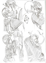 random kissing meme XD by yuki-sparda