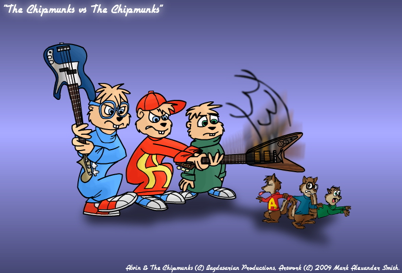 The Chipmunks vs The Chipmunks by FreyFox