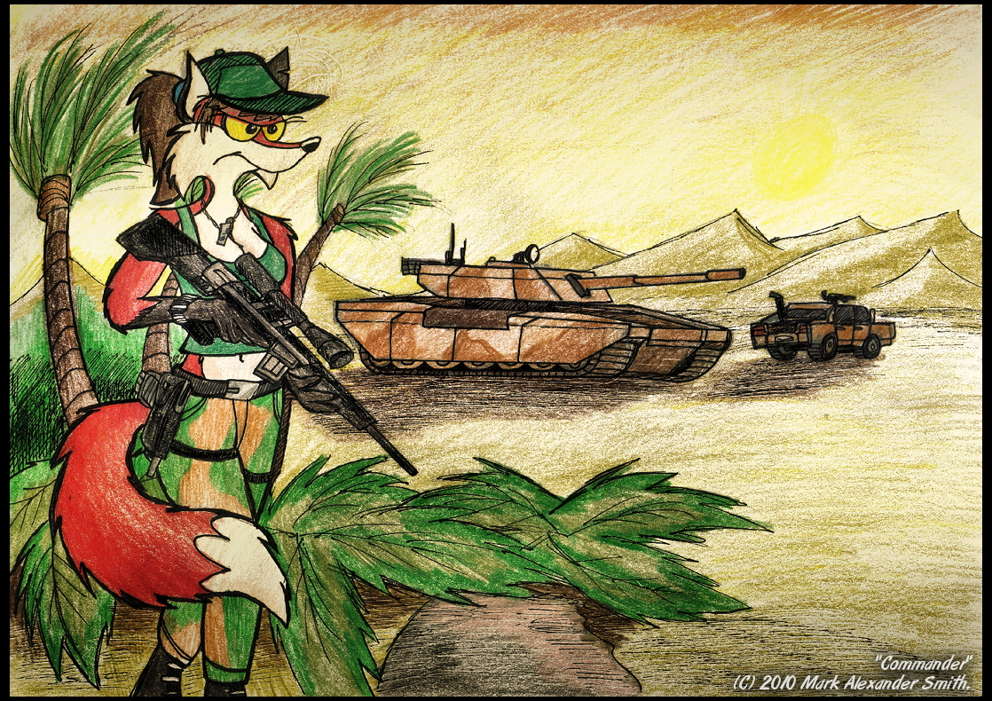 Commander by FreyFox on DeviantArt