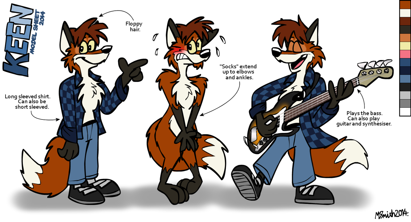 Keen Model Sheet 2014