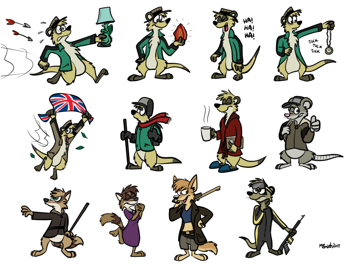 Kat-Venture Sticker Pack by FreyFox