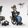 Incomplete Control - Character Model Sheet
