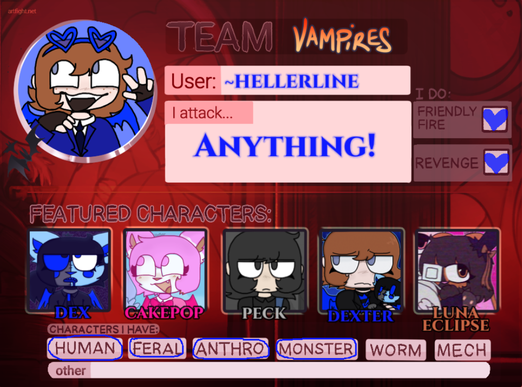 Team Vampires by FabtabulousAJ on DeviantArt
