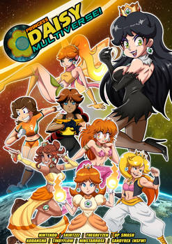 Princess Daisy Multiverse 2024 - Group Poster