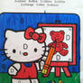 My Hello Kitty Color-By-Numbers!