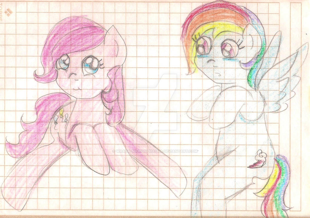 [New look]  Pinkie pie y Rainbow dash