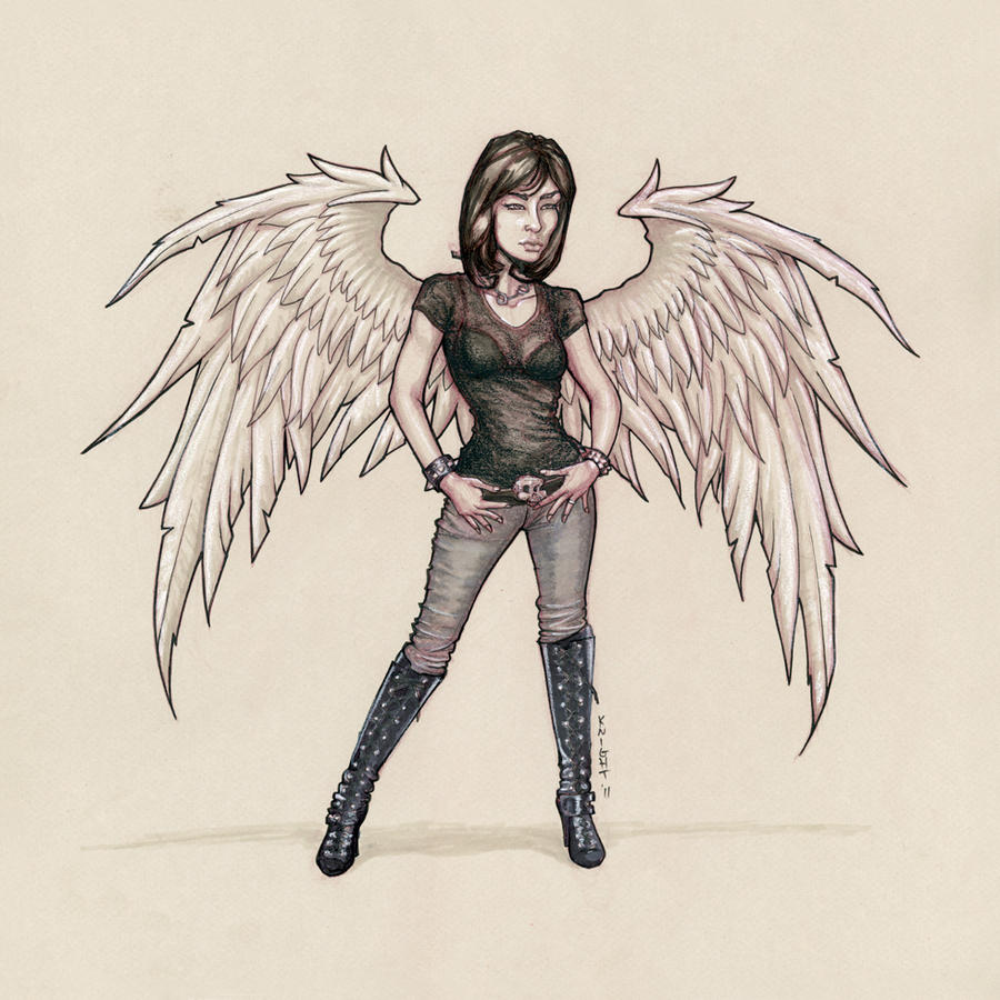 Adrianne Angel Color Sketch