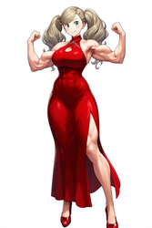 Anne Takamaki dress 01