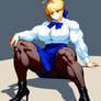 Saber Sitting 02