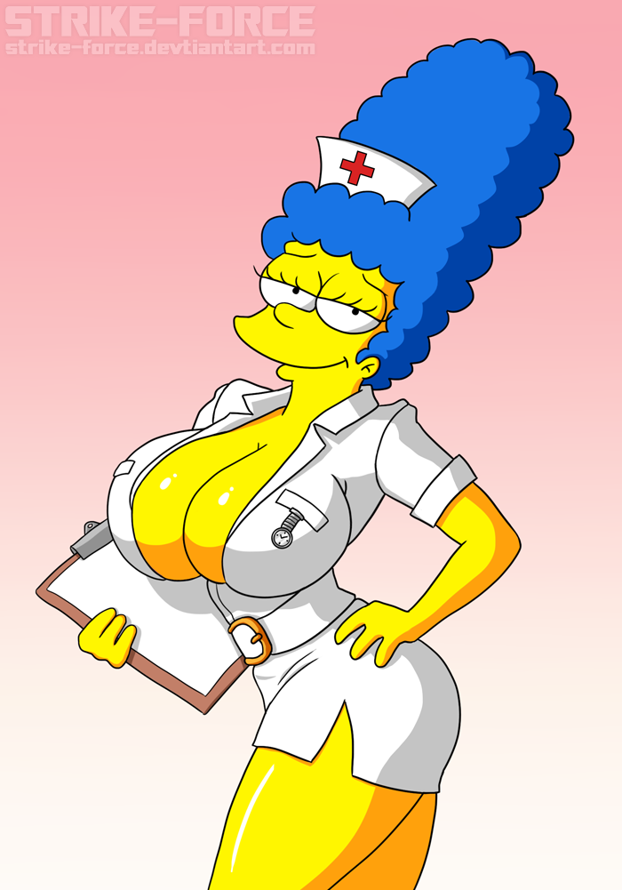 Nurse Marge Simpson