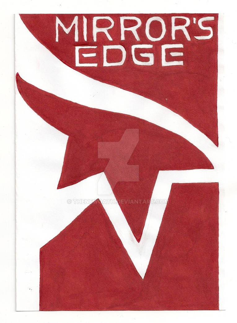 Mirror's Edge Logo by theNEWoath on DeviantArt