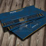 Blue Corporate Business Card