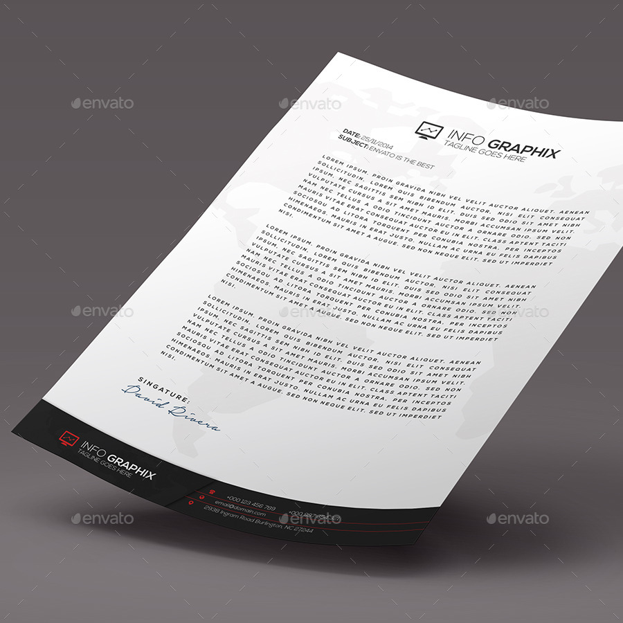 InfoGraphix Letterhead