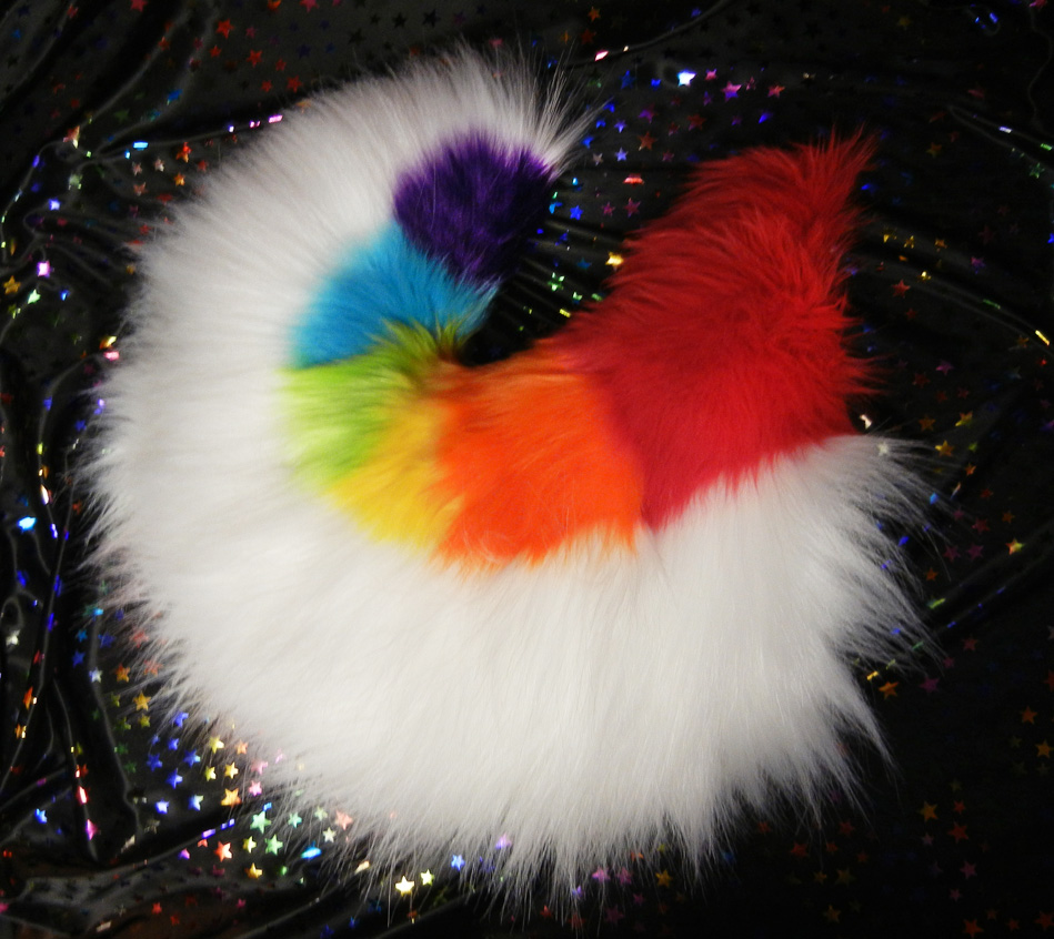 Rainbow husky tails for sale