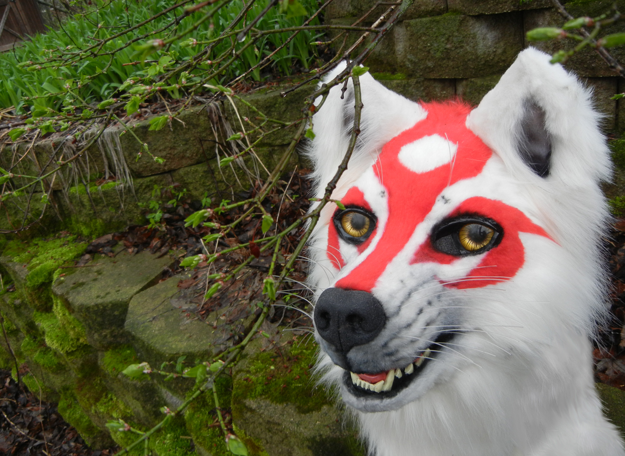 Amaterasu head outside