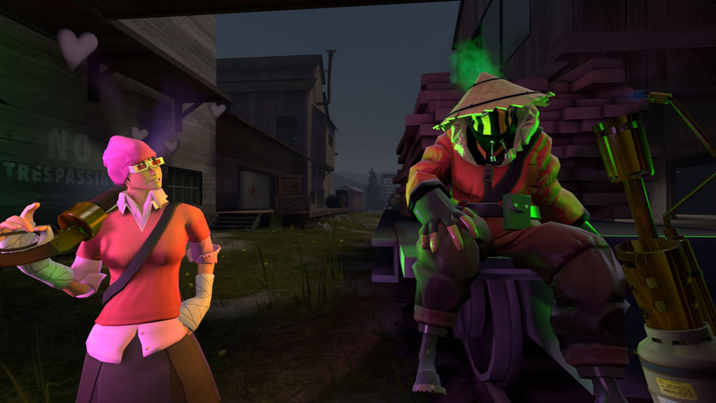 Pyro Vs. Scout Scout and Pyro by KawaiiPyromancer on DeviantArt