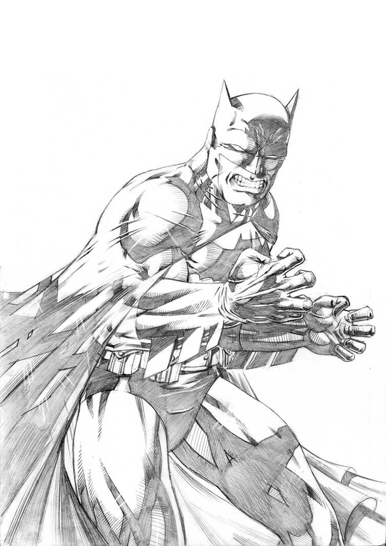Batman raging by vincent-fourneuf on DeviantArt