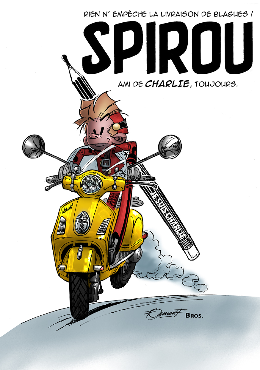 Spirou - Je suis Charlie