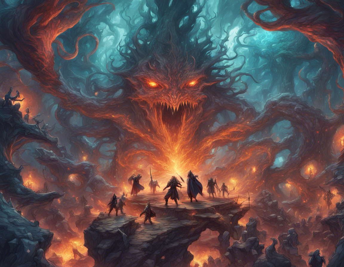 A spatial sea of swirling chaotic energy with myst