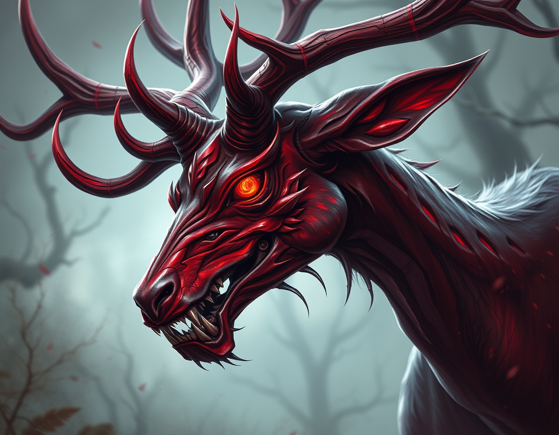 Demonic deer 2