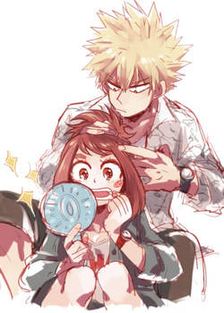 Bakugou x Uraraka