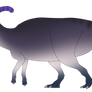Ikuno the Parasaurolophus