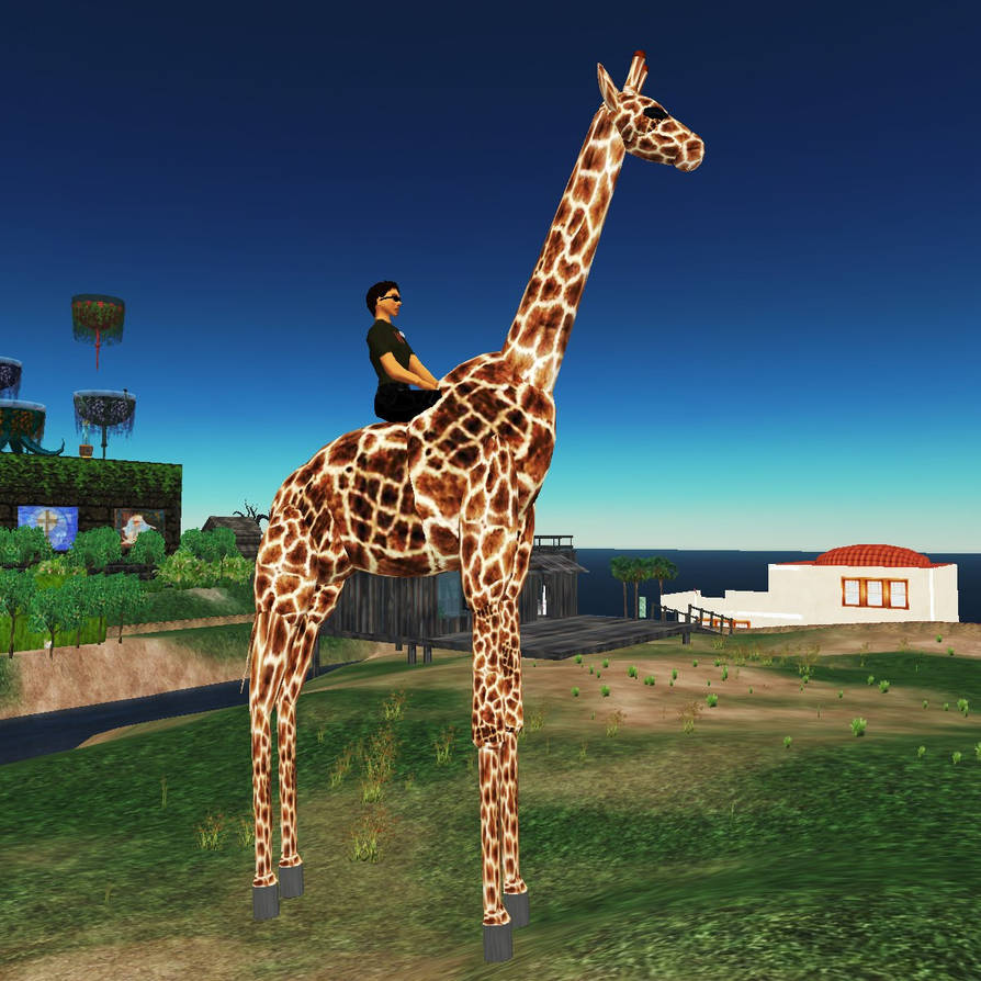 Riding a Giraffe by nftadaedalus on DeviantArt