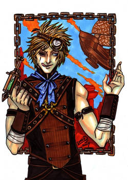 Steampunk Air Pirate Prince