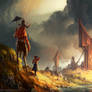 Walking down the Iron Coast