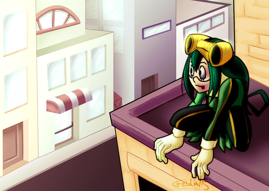 Commission: Tsuyu Asui