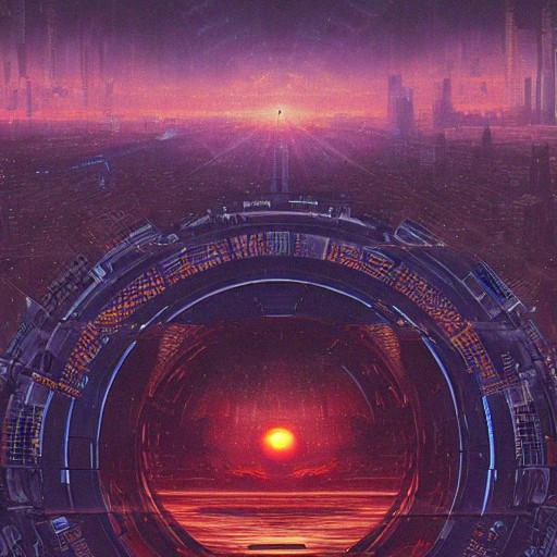 Sunset Over An Ancient Advanced Civilization 2 by Y2K2014 on DeviantArt