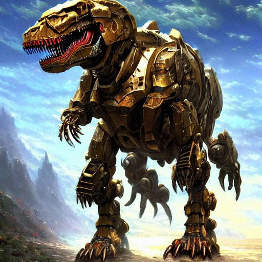 Mecha t rex 0 by Y2K2014 on DeviantArt
