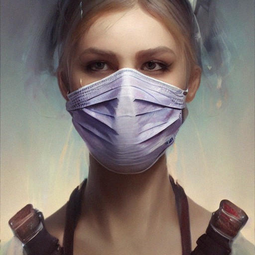 Portrait nurse surgical mask 1 (1) by Y2K2014 on DeviantArt