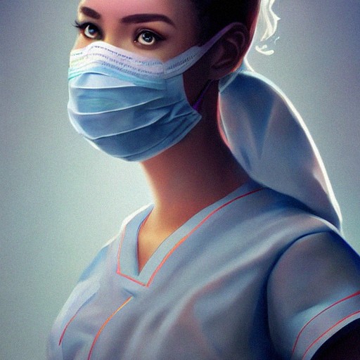 Nurse surgical mask 0 (1) by Y2K2014 on DeviantArt