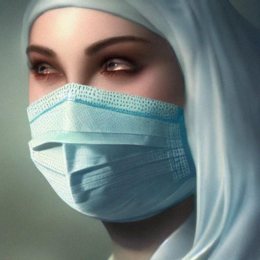 Nurse surgical mask 0 (3) by Y2K2014 on DeviantArt