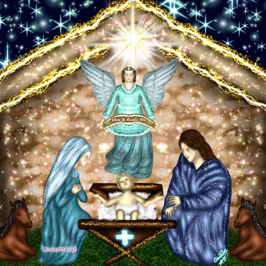 Deviantart Nativity Nativity Scene by Consttelar on DeviantArt