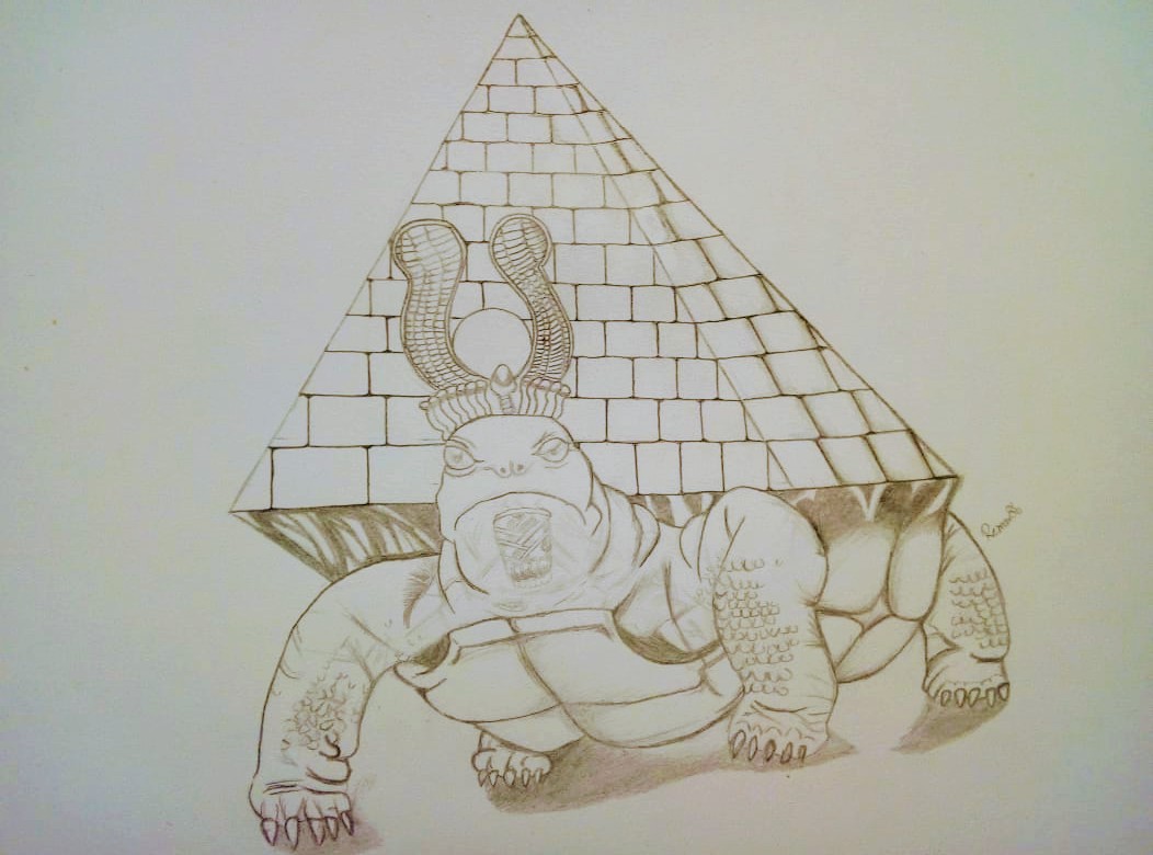 Pyramid Turtle by remax8b on DeviantArt