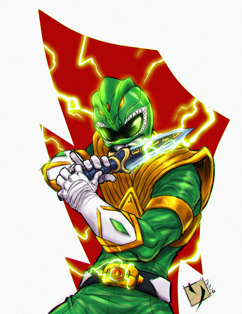 Python Green Ranger's Green Ranger by Ypslon on DeviantArt