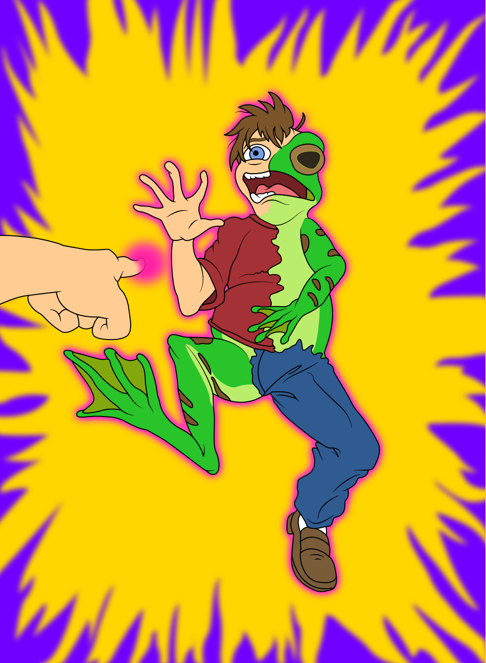 Characters Getting Zapped Zapped! by tffan01 on DeviantArt