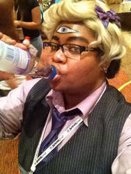 Cecil Palmer and purple ramune