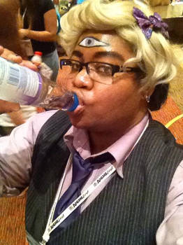 Cecil Palmer and purple ramune