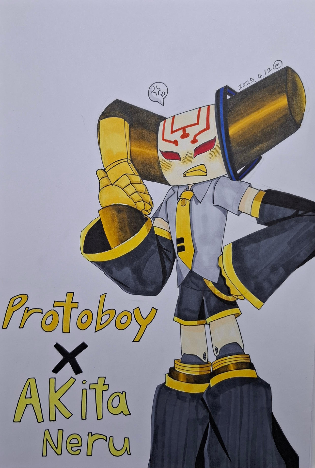 Protoby Protoboy x Akita Neru by bbalganmoja on DeviantArt