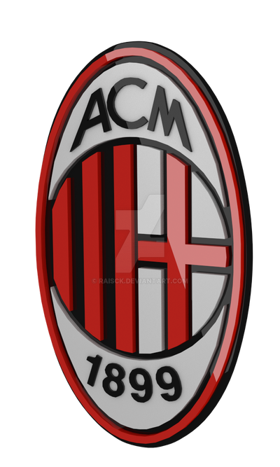 Ac Milan Logo Render By Raisck On Deviantart