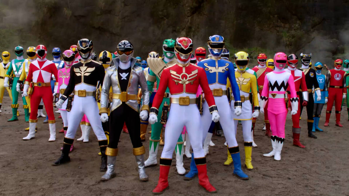 Legendary Rangers in Power Rangers Super Megaforce by Mal1263 on DeviantArt