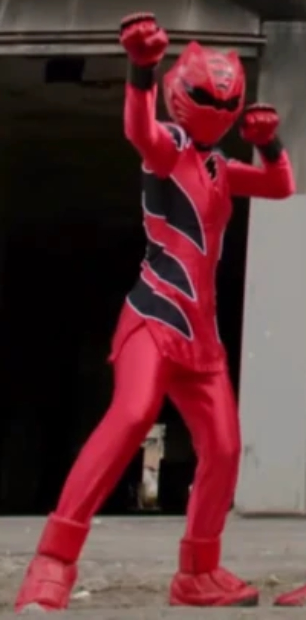 Jungle Fury Red Ranger (female version) by Mal1263 on DeviantArt