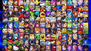 Sonic Racing CrossWorlds full roster (fan made)