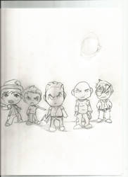 The Walking Dead Chibis