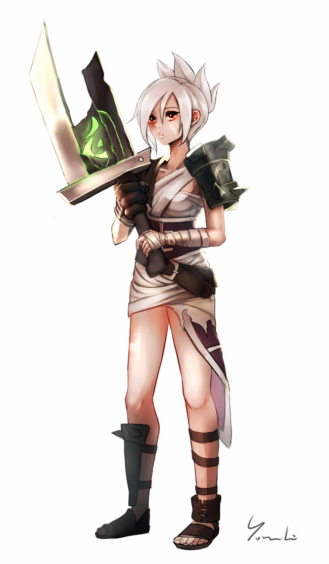 FANSKIN(RIVEN)(a part of the picture) by Kair030 on DeviantArt